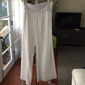 NWOT LARGE wide leg, fold over waist pant.